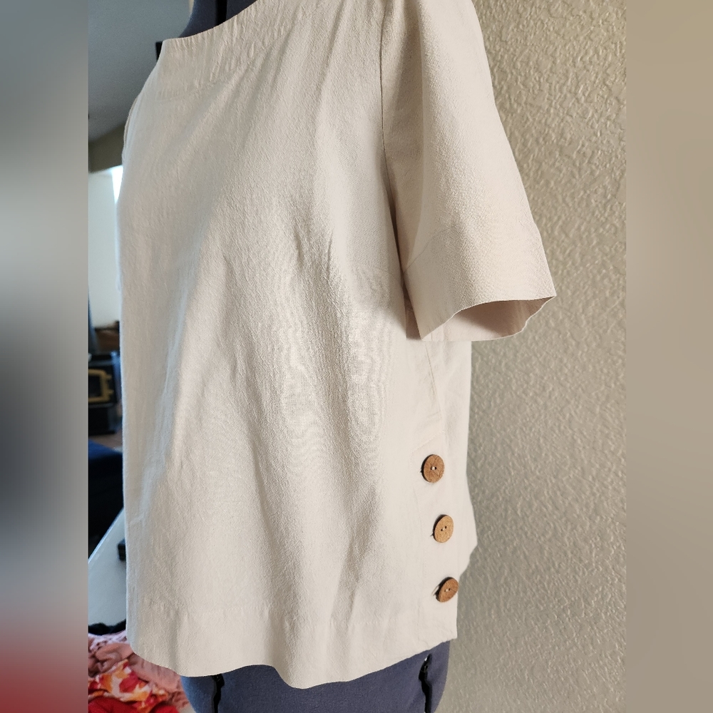 Applebee's Linen Top - Picture 3 of 5